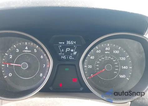 2014 Hyundai Elantra Limited from USA, damaged, VIN 5NPDH4AE2EH521890